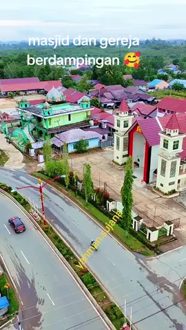 pentingannya kerukunan antar umat beragama  #fotografiudara #dronevideo 