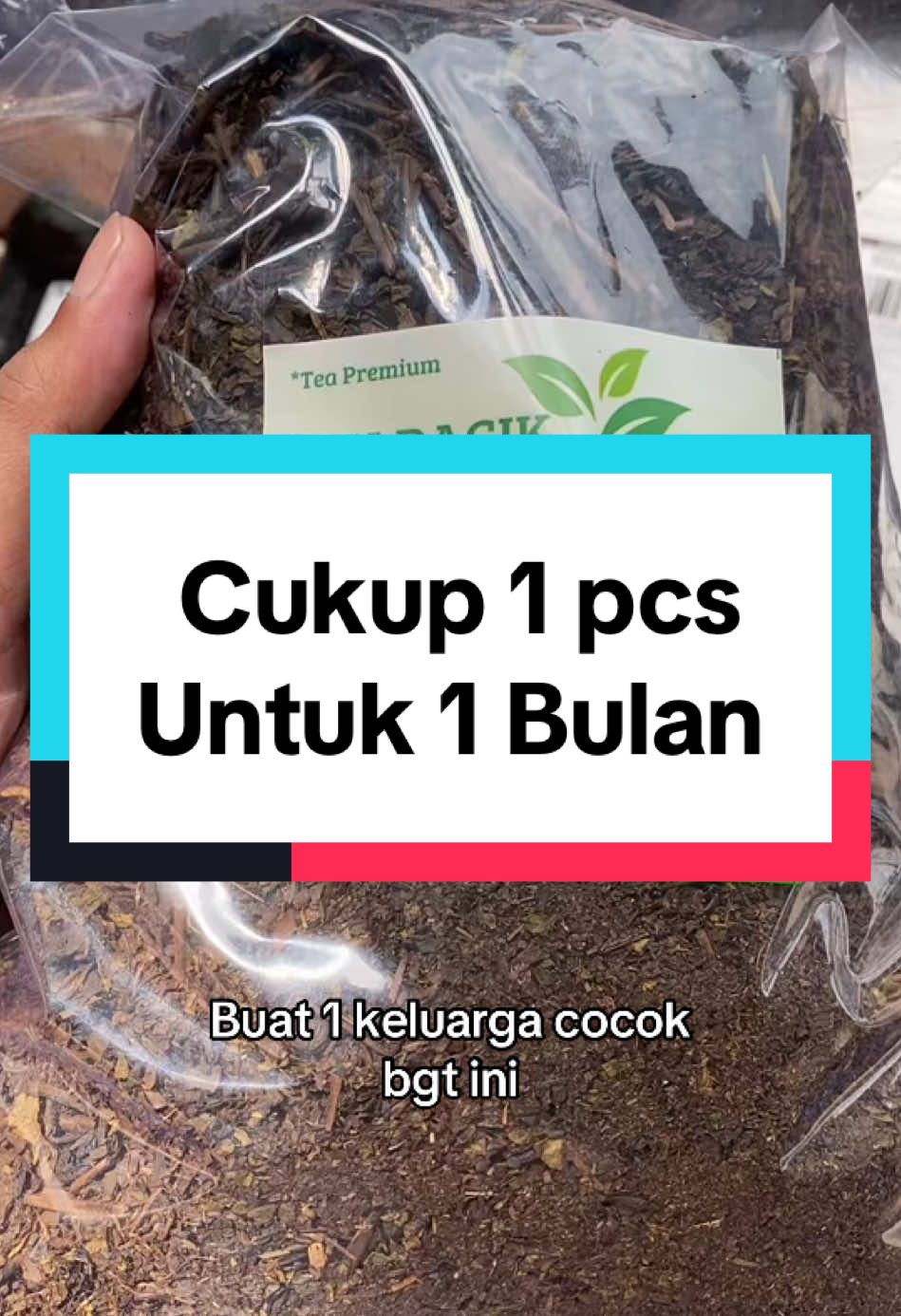 Ambil yg 1kg bisa kalian 1 bulan sama keluarga kalian  #tehracikansolo #raciksolo #teh #tehracik #keranjangkuning #tiktokshop 
