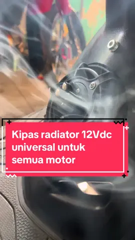 Kipas radiator 12Vdc universal untuk semua motor  #kipasradiator #coolingfan #kipaspendingin #miosporty #twoozstore 