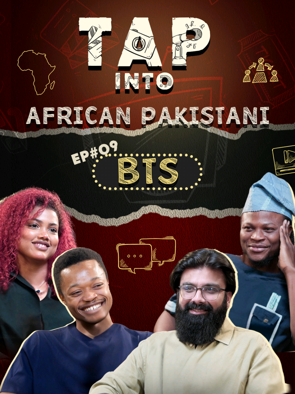 They came in talking about traffic. Left us rethinking identity, community, and content in Pakistan. Late arrivals, language switches, and jokes flying across cultures, this BTS is proof that identity isn’t always serious business. Sometimes, it’s just… chaotic fun ft. Abdullah Maroof, Abiola, and Nawafil aka Fils. Full episode drops soon! Stay tuned. Search ‘Talha Ahad Podcast’ on YouTube, Spotify, or wherever you like to listen to your podcasts. . . . #talhaahad #talhaahadpodcast #talhaahadroundtable #tcmredofficial #pakistan #podcast #abdullahmaroof #abiola #nawafil #pakistaniafricans #africans 