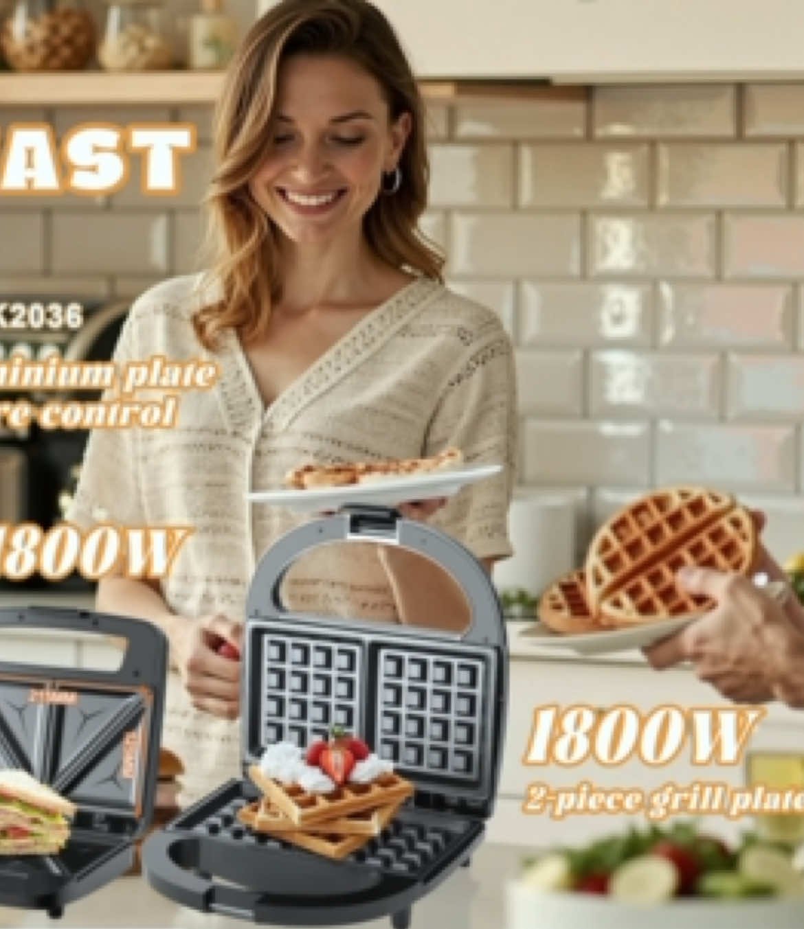 🍞🥓 𝑮𝒐𝒍𝒅𝒆𝒏 𝑮𝒓𝒊𝒅𝒔, 𝑪𝒓𝒊𝒔𝒑𝒚 𝑩𝒍𝒊𝒔𝒔 🧇🥪 🛍 Explore the full range 👉 http://www.jamaky.com.cn 👨‍🍳 Waffle Maker – Crispy, golden grids in minutes 🥪 Sandwich Maker – Sealed, hot, ready-to-go bites 🔥 Fast heat-up, even cooking 🧼 Non-stick surfaces, easy cleanup 📦 Compact sizes – perfect for small kitchens or dorms 🎯 Pick your favorite or collect them all – breakfast made effortless. #JAMAKY #brand #homeappliances #kitchenappliances #kitchenware #branded #sandwich #sandwichmaker #wafflemaker #waffle #sandwichlover #sandwichtime #sandwichrecipe #sandwichday #wafflecone #wafflehouse #wafflelove #wafflecone #waffletime #breakfast #cooking #bakery #bake #baker #baked #bakedgoods #homemade