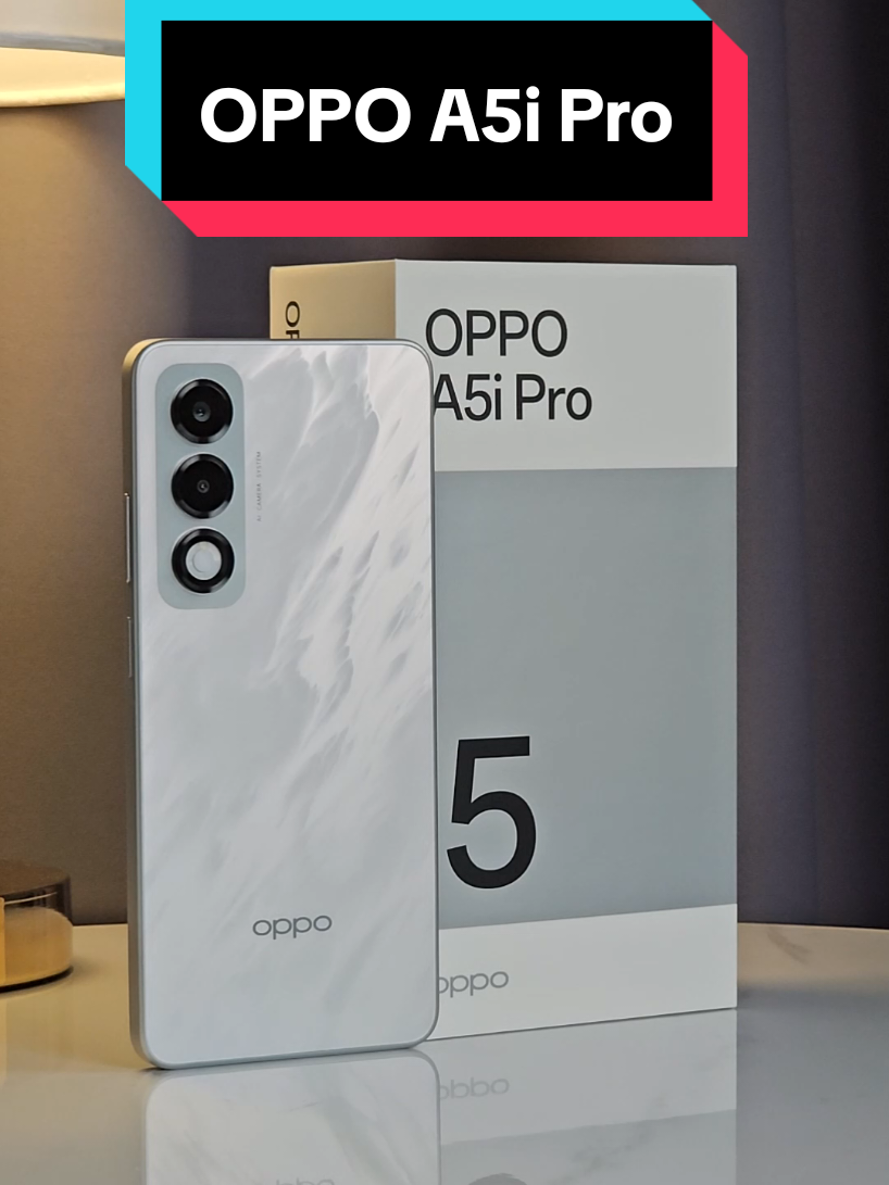 🔥OPPO A5i Pro มือถือสุดแกร่งตกไม่แตก กันน้ำ IP65 แถมยังมี Ai ด้วยนะ #oppoa5ipro 