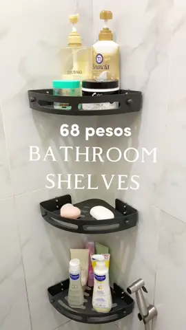 no need to drill, adhesive corner organizer🫶 #organizerideas #bathroomrack #bathroomorganizer #cornerrack #spacesaving #foryou 