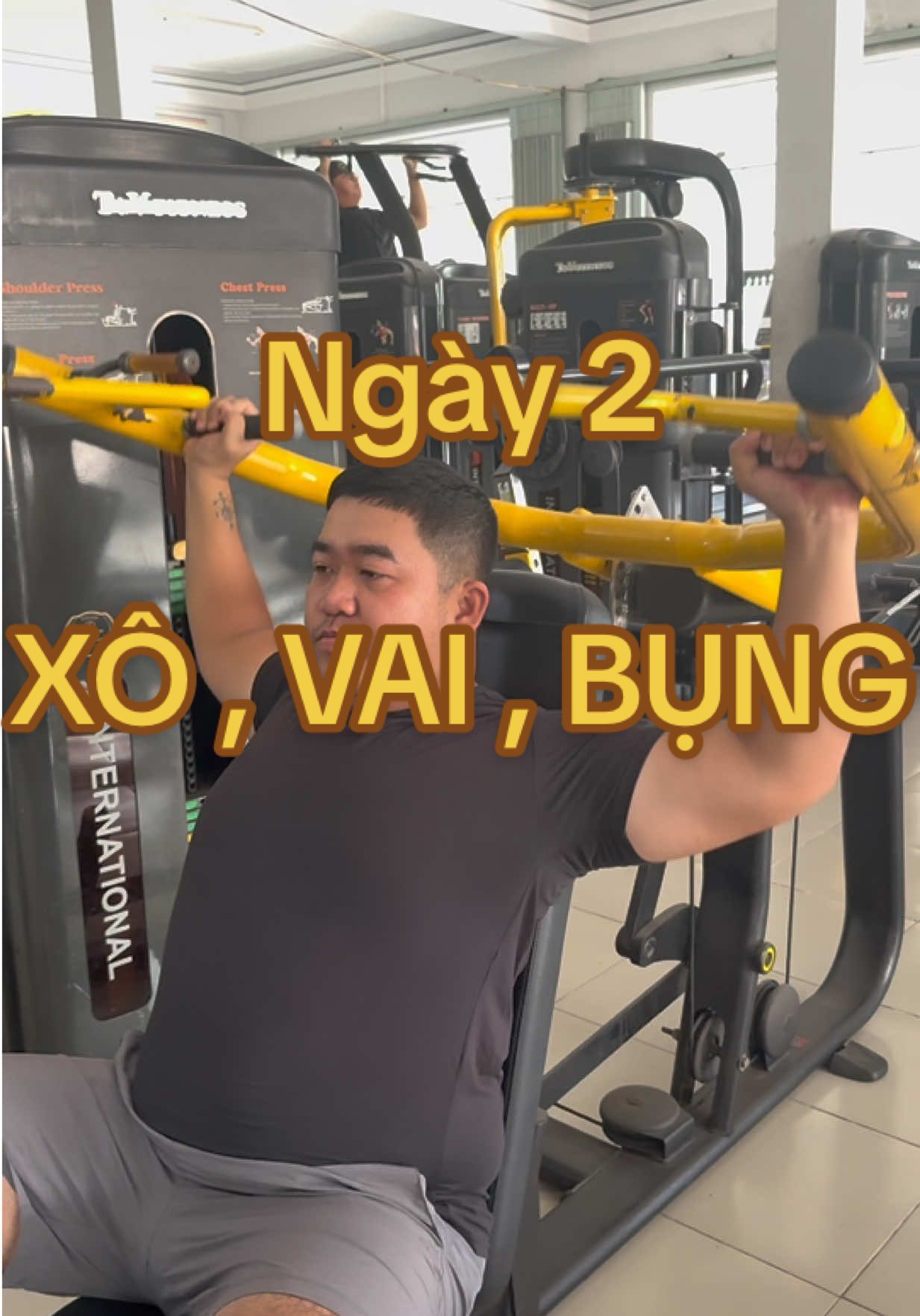 Ngày thứ 2 trong series 100ngày thử thách bản thân #100ngày #gyms