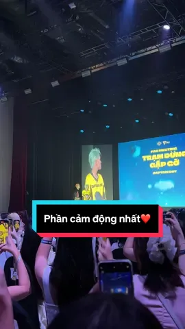 Full cảnh mẹ Hà xuất hiện trong FMT hôm qua#CAPTAINBOY #fanmeeting #cừucócánhbaytớiđây🐏 #hoangducduy 