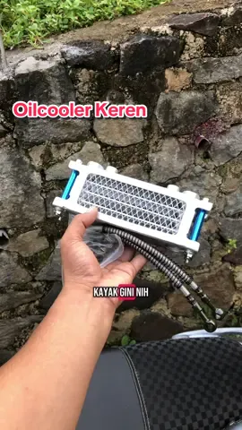 Mesin mio std gampang panas jadi gua pasangin oilcooler aja biar dingin🥶 btw ini buat alluniversal motor yakk  #fyp #yzxcba #4u #iphonex #fypシ゚ #oilcooler 