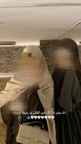 ـ الله يعِلم مااَ لكِـَہ فِي القللبَ يَ رفيـقة الروَح🫂🤍.  #اللهم_اني_أسألك_الجنةوأعوذ_بك_من_النار #اللهم_صديقتي_اللابد #اللهم_احسن_خاتمتنا_جميعا #اينعم_ادلبيه🐊🖤 @اݪـ حَموﯡيهۃِةِ 