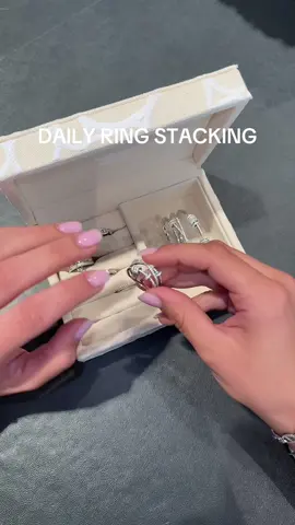 APM MONACO X RING STACKING   #apmmonaco #jewellery #ringstacking #rings #jewellerylover #swarovski #fy #fyp #viral #giftideas 