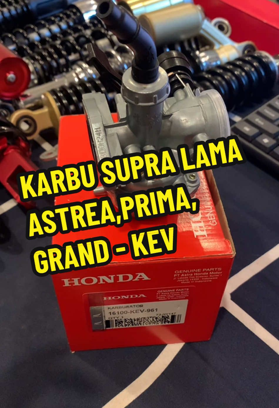 KARBU SUPRA LAMA - KEV #RAJAWALIMOTOR  #original#viralvideo  #belikokal  #fypシ゚ 