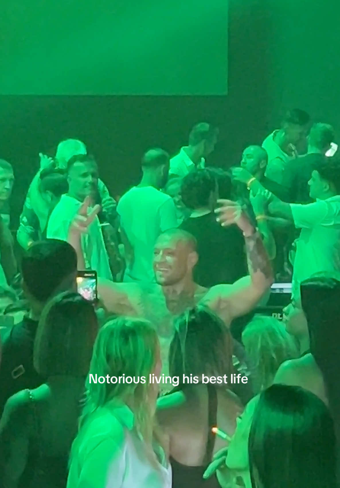 Conor McGregor living his best life. Hï Ibiza  #conormcgregor #blackcoffee #ibiza #ibiza2025 
