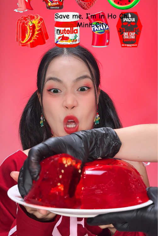 ASMR MUKBANG 🆘 Random Red Food #mukbang #asmr #eating #foodtiktok #challenge #food #foryoupage #viral #foryou #eatwithtoby #spicy #spicyfood 