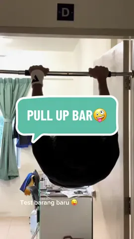Taknak ke ubah penampilan dari keding ke sado? Try main benda alah ni dulu boleh go macam mana😏 #pullupbar #bar #baranggym 