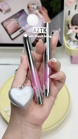 Đẹp từ vỏ son tới chất son luôn í 🥺🫧✨🎀💋 #sonthachaztk #aztk #sonbongaztk #sonaztk #viralvideo #fyp #makeup 