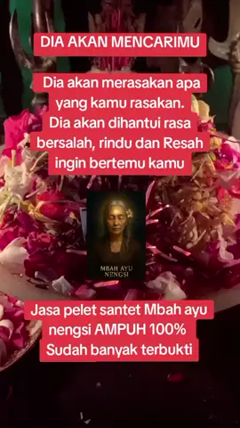 MBAH AYU NENGSI Siap membantu semua permasalahan Percintaan, masalah rumah tangga, dan lain lain insyaallah AMPUH MINAT HUBUNGI NOMOR WA DI BIO🙏 SALAM SPIRITUAL🙏#seluruhdunia #santet #masukberanda #fyppppppppppppppppppppppp #fypage #jawa #dukunsakti #malaysiatiktok #fypシ゚ #racunsangga #semuaorang 