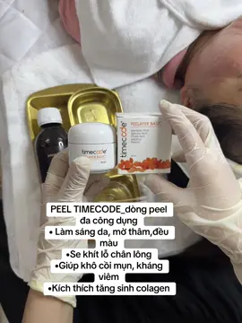 Tạm biệt mụn - thâm - da xỉn màu Peel Timcode có gì đặc biệt? Thành phần: AHA, BHA, PHA, Niacinamide, chiết xuất thảo dược thiên nhiên #duocmypham #trimun #deplenmoingay #motham 