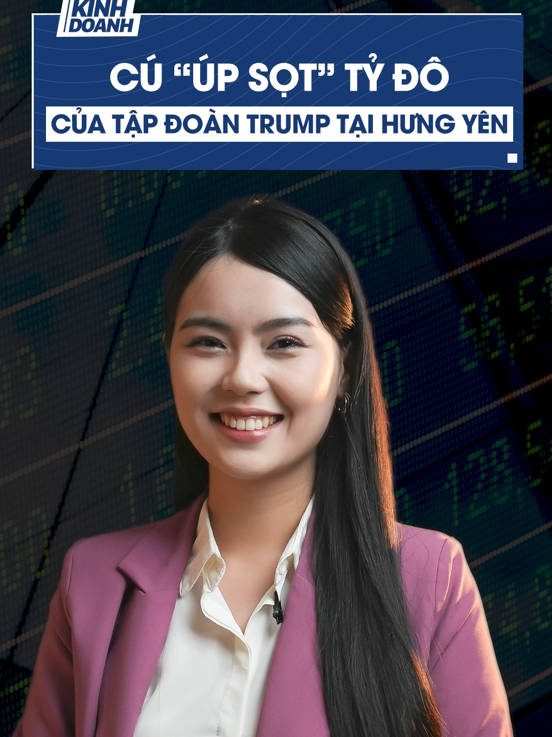 Vén màn thương vụ tỷ đô của Trump tại Hưng Yên Chỉ là cú hích hay bước ngoặt lịch sử? Chỉ trong nửa tháng qua, Hưng Yên đã đón nhận gần 3 tỷ USD vốn ngoại. Trong đó nổi bật nhất là Trump International Hung Yen - khu phức hợp quy mô gần 1.000 ha, được phát triển bởi Tập đoàn Trump cùng CTCP Tập đoàn Đầu tư & Phát triển Hưng Yên. #trump #trumpinternational #hungyen #khudothi #batdongsan #chuyenkinhdoanh #vtvcab