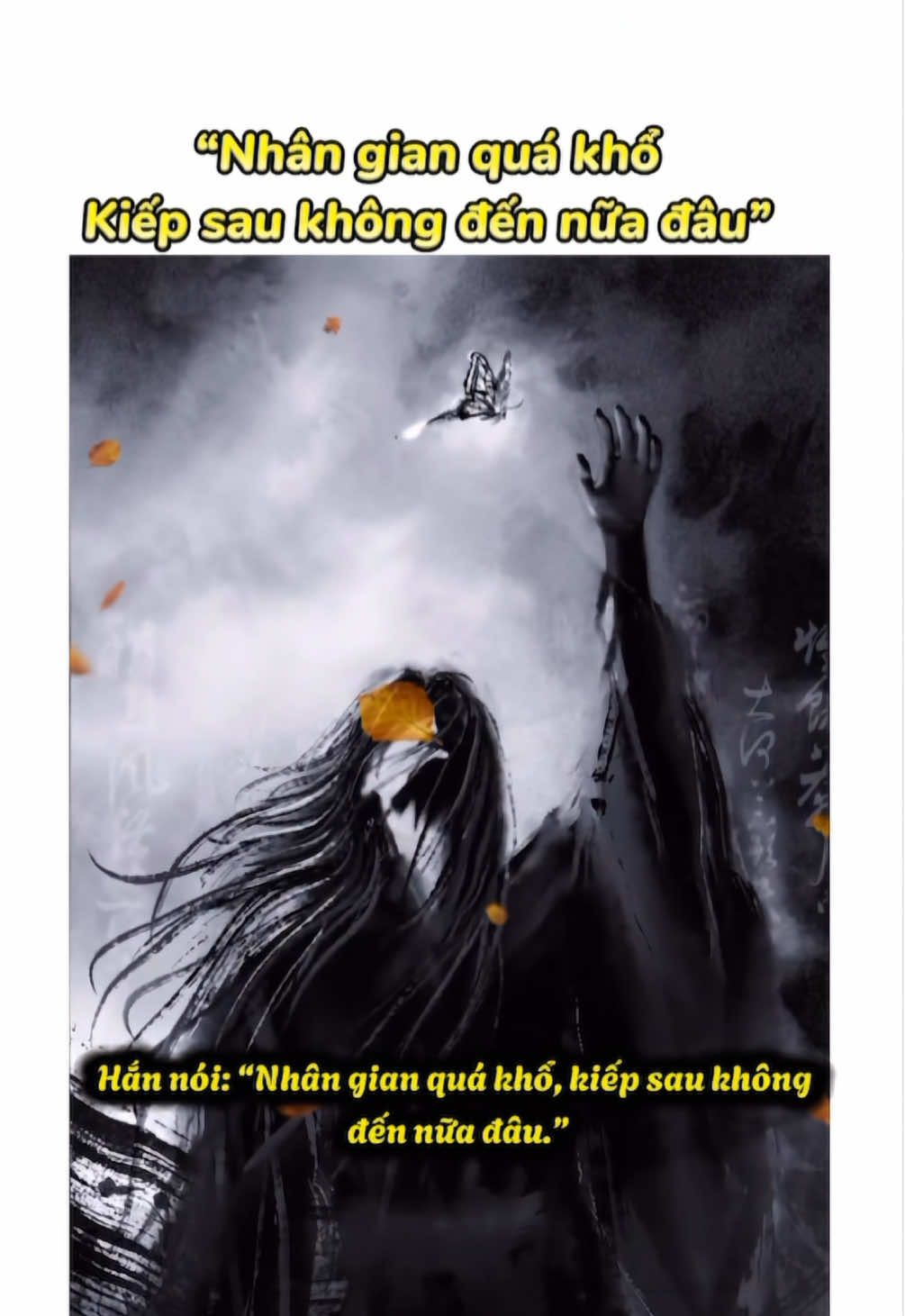 “Nhân gian quá khổ, kiếp sau không đến nữa đâu”. #truyenchu #viral #fyp #xuhuong #tiktok #hhtq #tutien #manhua #tuchangioi 