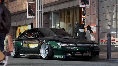 sheeeesh... #jdm #jdmcars #nissan #silvia #s13  📹x-cars (dou)