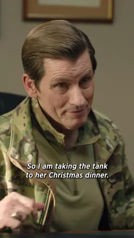 tanks don't solve everying, colonel 🪖💥 stream #goingdutchfox on @hulu anytime! #denisleary #taylormisiak #family #father #daughter #tank #army #military #miltok #comedy #hulu #FOX