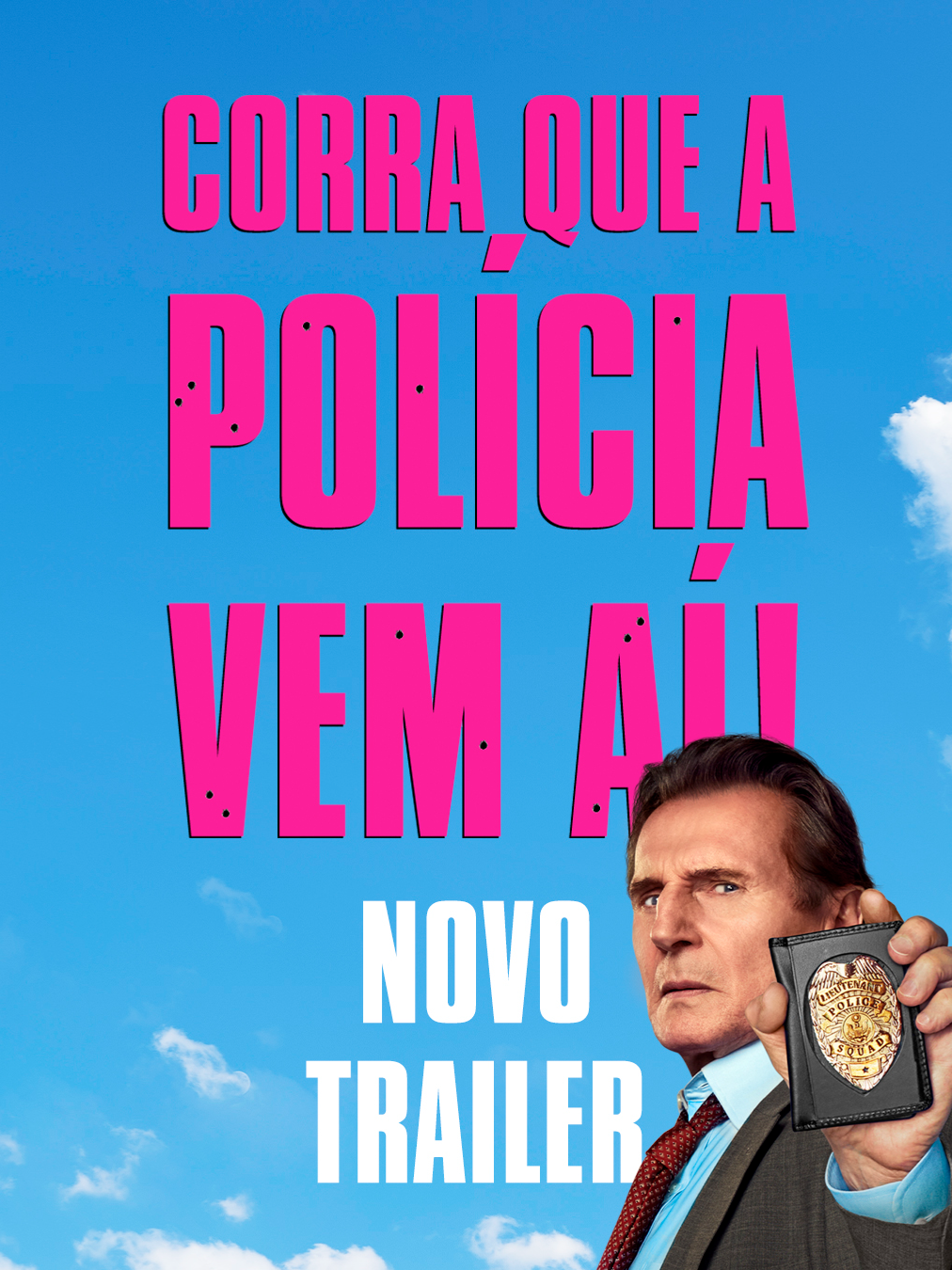 Ele é a mão amiga da justiça. 😏⚖️ Assista agora ao novo trailer de #CorraQueAPolíciaVemAí! 🚨 Exclusivamente nos cinemas em 14 de agosto.