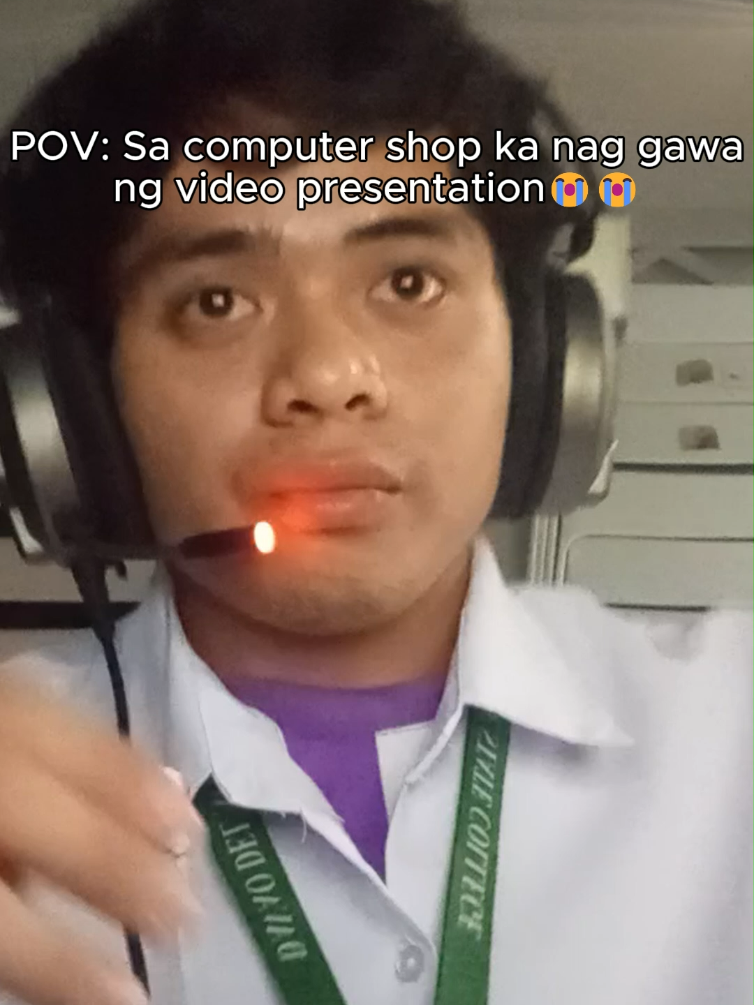 POV: Sa computer shop ka nag gawa ng video presentation😭😭