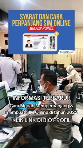 Cara Mudah Memperpanjang & membuat SIM Online di tahun 2025 #simonline #salampresisi #korlantaspolri #perpanjangsim #simgratis 