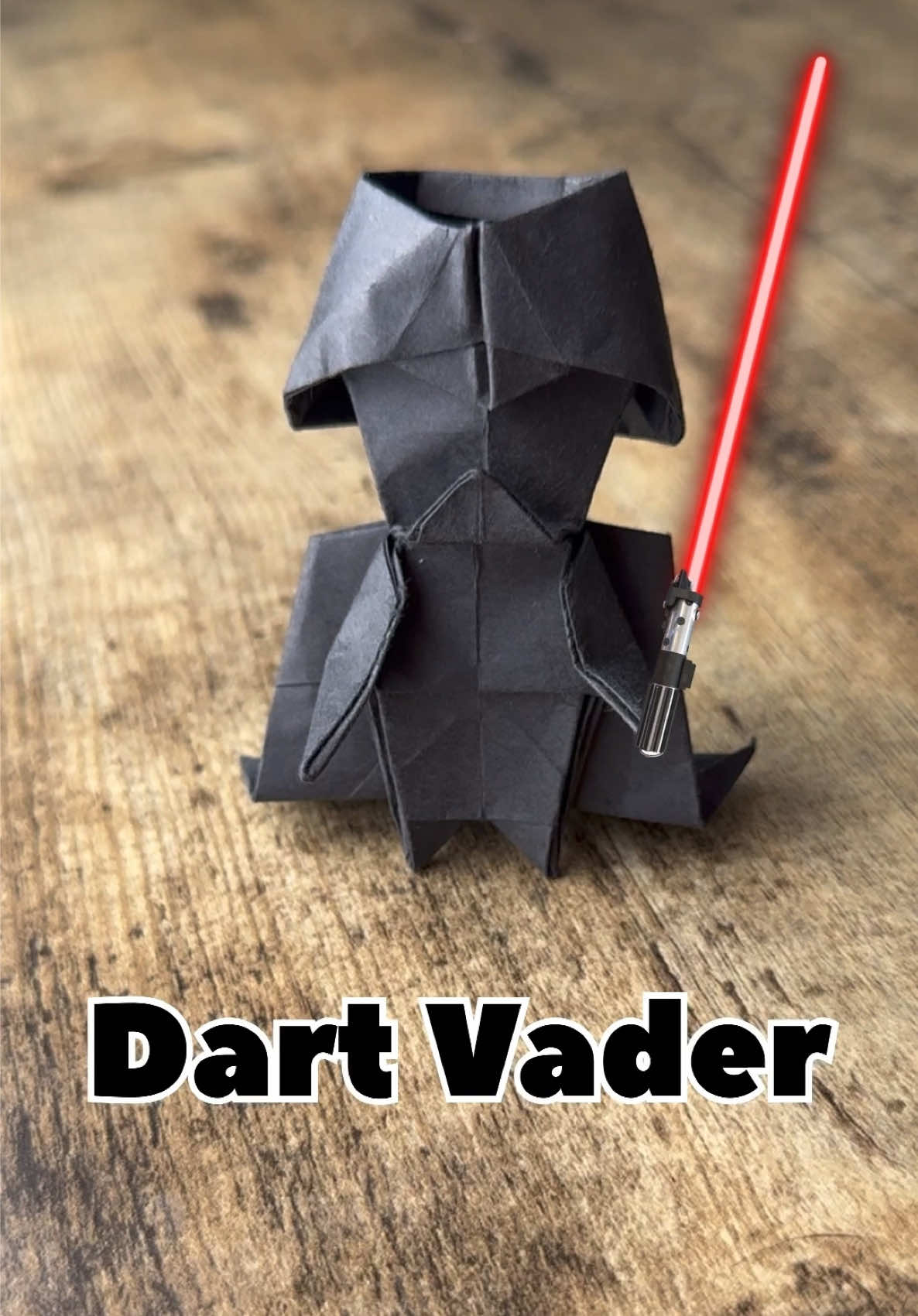 Origami Darth Vader Tutorial #darthvader #starwars #origami #origamitutorial #papercraft #origamiart 