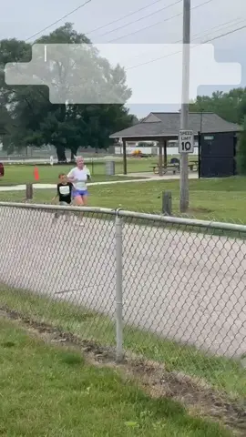 So proud of this kid! Took me 2 miles to catch up to him but he helped me beat my goal of 8:30 pace! We finished with an avg pace of 8:04 👏🏼 #runnersoftiktok #runtok #runningcommunity #runnergirl #5k 