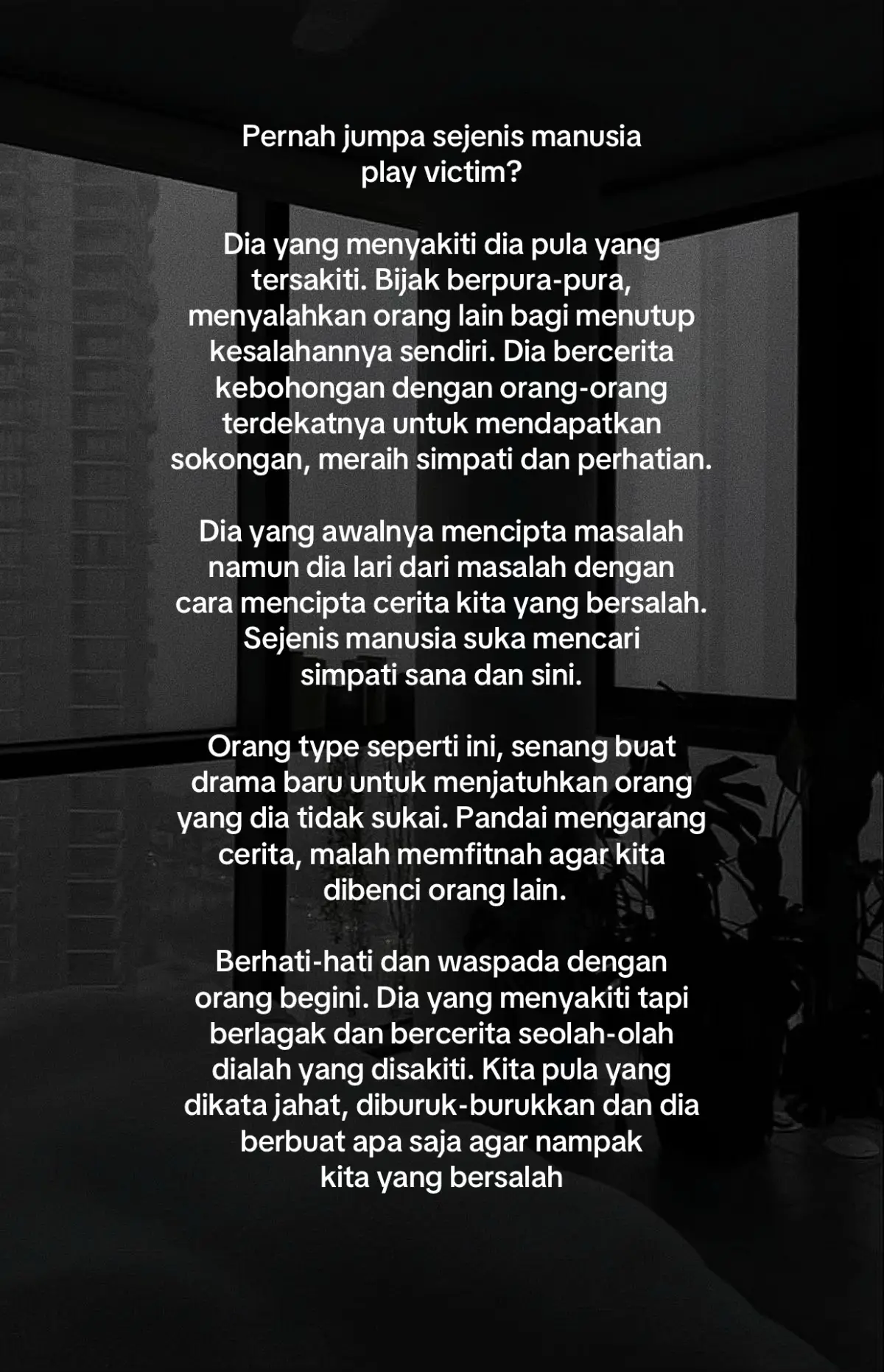 #highvalue #goodvibes #goodatitude #playingvictim #karakter #ettitude #highvaluewoman #fyp #quotes #positifthinking #fypシ゚ #fyppppppppppppppppppppppp #citradiri #positiv #psikologi #goodthing #positivevibes #edukasi #fypage 