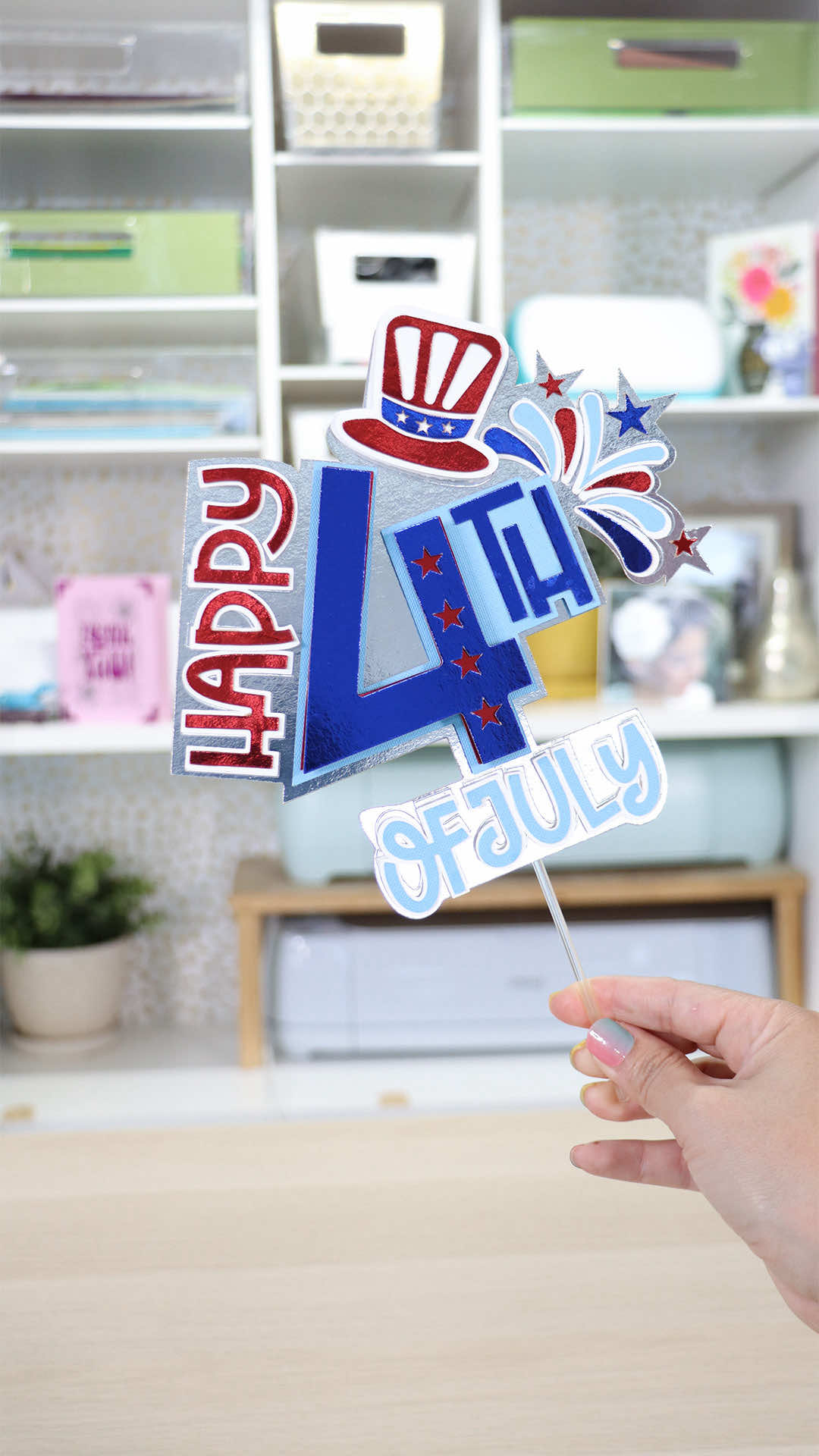 “We have become not a melting pot but a beautiful mosaic. Different people, different beliefs, different yearnings, different hopes, different dreams.” President Jimmy Carter 🇺🇸 #4thofjuly #caketopper #cricut4thofjuly #cricut4thofjulyproject #cricutmade #cricutcreated #cricutcreations #cricutcrafting #cricutproject #cricutprojects #cricutlove #cricutbeginner #cricutnewbie #cricutprincipiante #cricutmaker3 #cricutlove #cricutcaketopper #cricutcaketoppers #cricutcardstock #cricutdecorations #cricutcakes #cricutdesignspace #cricutaccess #cricutmakercrafts #4thofjulydecor #4thofjulydecorations #4thofjulyweekend  #4thofjulyparty #america