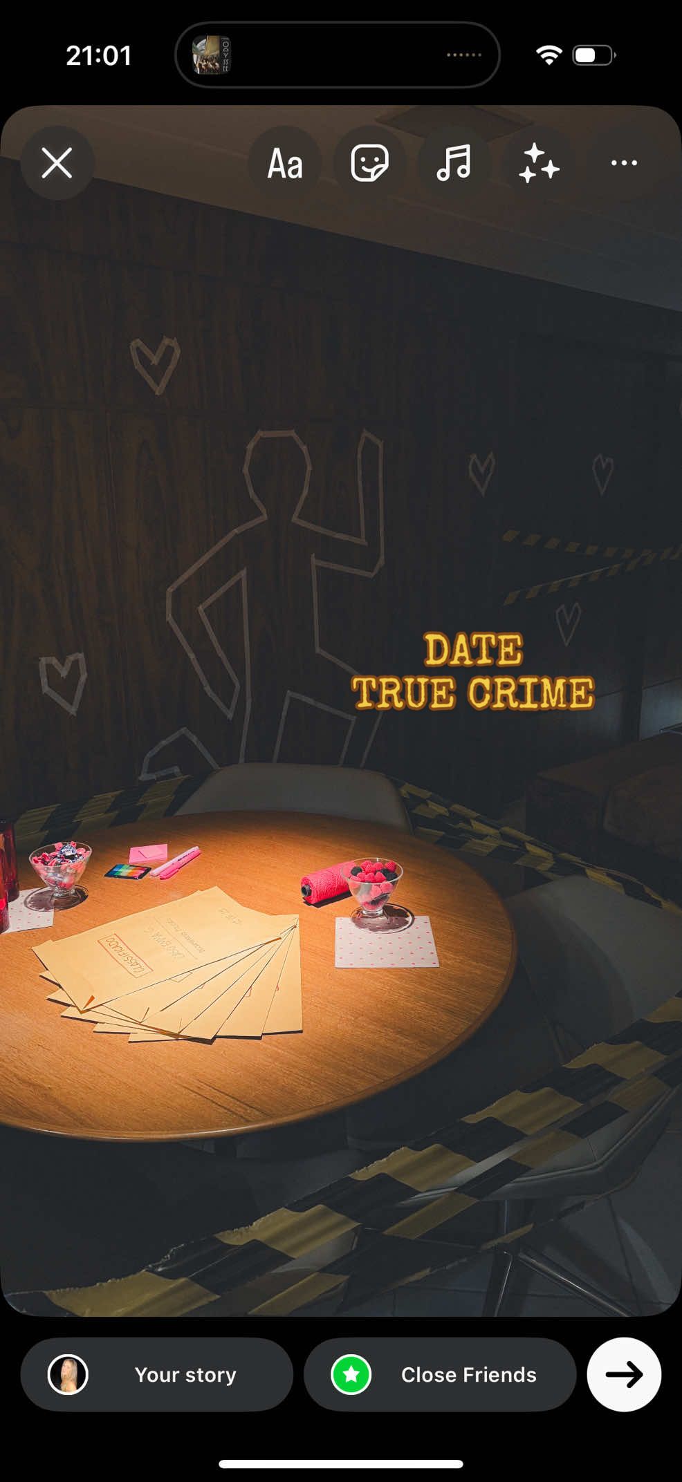 Já quero achar o próximo caso pra investigar com ele 🔍🚨🕵️‍♀️ @arthur #datenight #casosmisteriosos #casocriminal #ideiasdedate #diadosnamorados #casal #truecrime 