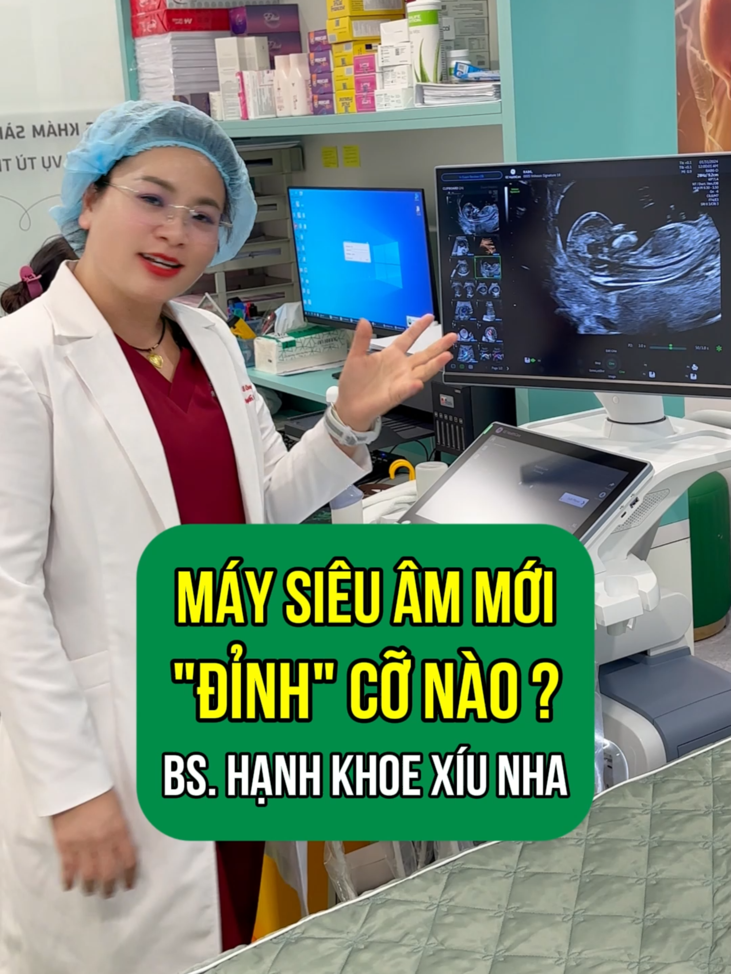 Máy siêu âm mới 