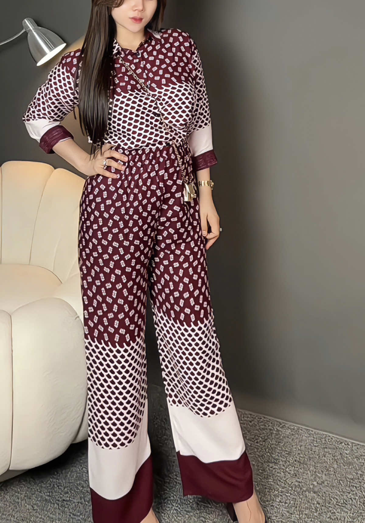 rekomendasi one set setelan piyama lengan panjang rayon😍 #oneset #onesetpiyama #onesetrayon 