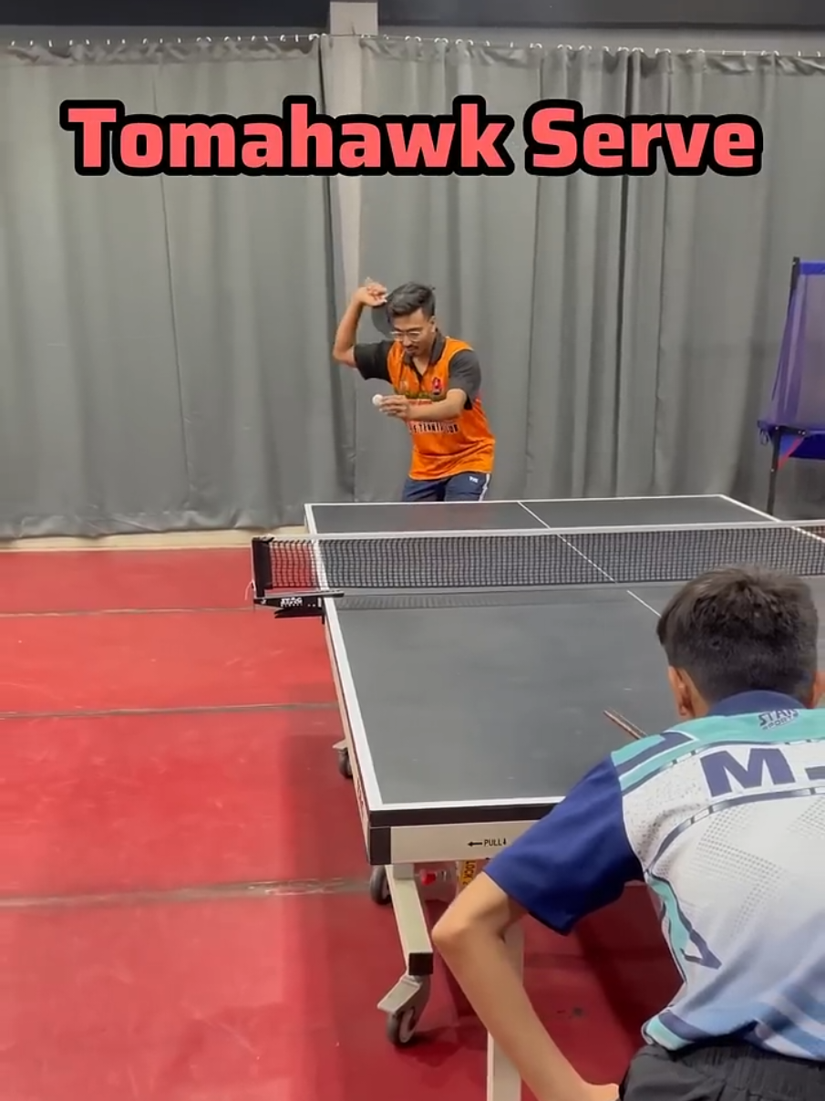 Tomahawk serve 🏓