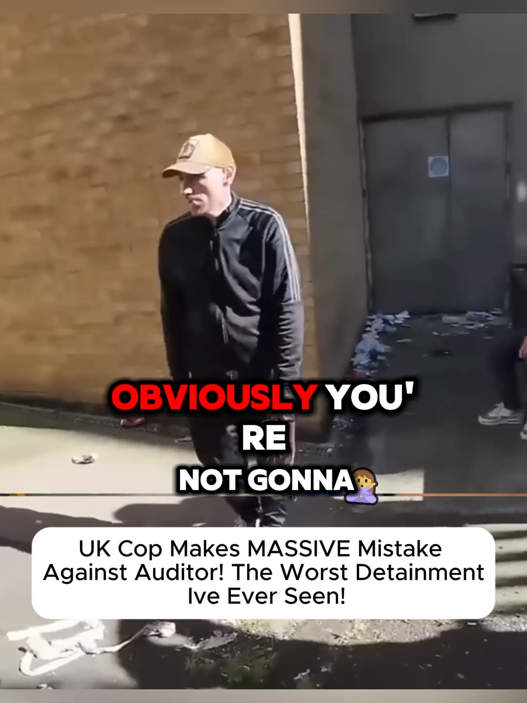 UK Cop Makes MASSIVE Mistake Against Auditor! The Worst Detainment Ive Ever Seen!part2