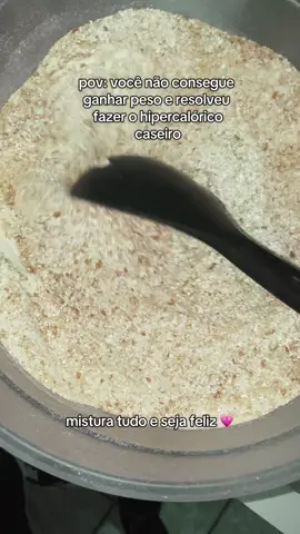 receitinha do hipercalórico que tem me ajudado a evoluir! 💗✨ #hipercaloricocaseiro #fyy #receitas #ganhodemassa #motivacion #bulking #GymTok 