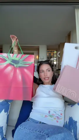 My best haul yet #Lifestyle #shopping #haul #unboxing #miumiu #loewe #saintlaurent 