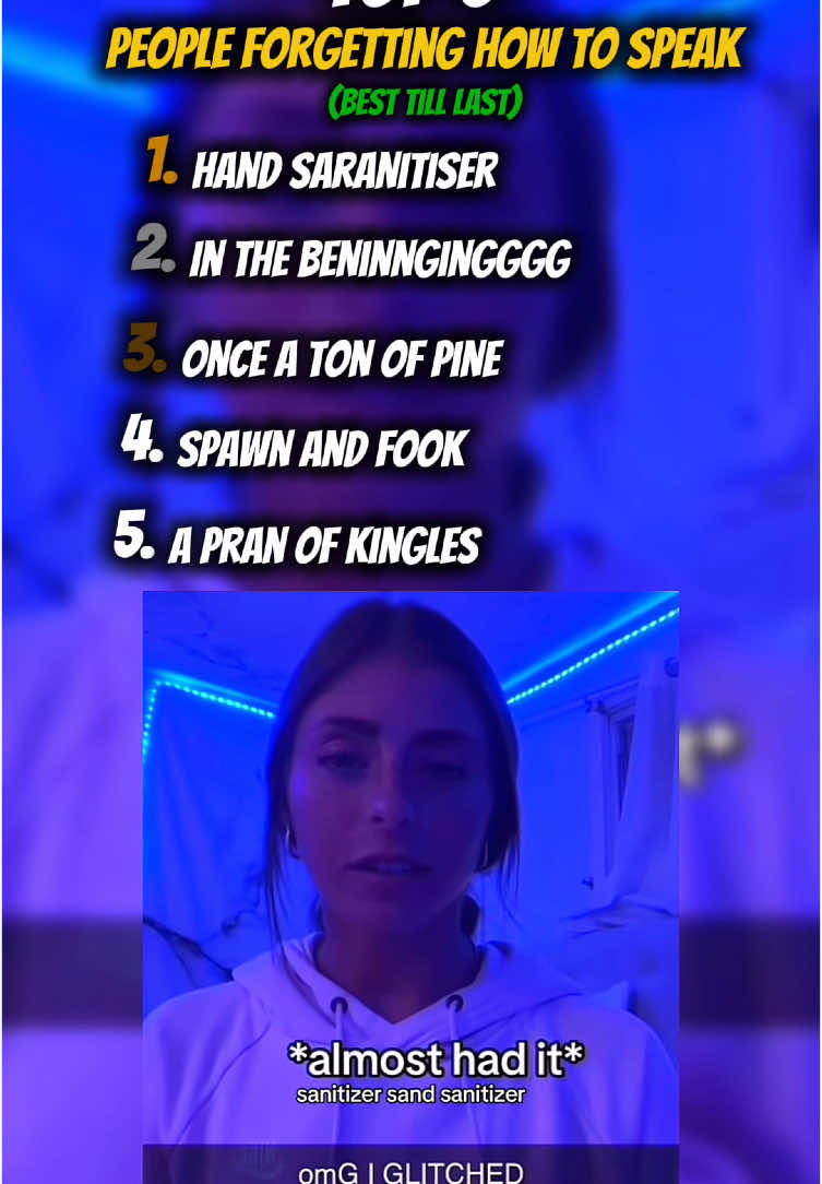 Top 5 people forgetting how to speak #fyp #uktiktok #ustiktok 
