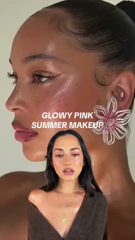 glowy pinky summer makeup 🌸#makeup #makeuptutorial #glowy #grwm  @ILIA Beauty @Kosas @Saie @Rare Beauty @Hourglass Cosmetics @Victoria Beckham Beauty @Polite Society Beauty @Beautyblender @Caudalie @makeupbymario @SHISEIDO @makeupforever @Pat McGrath Labs 