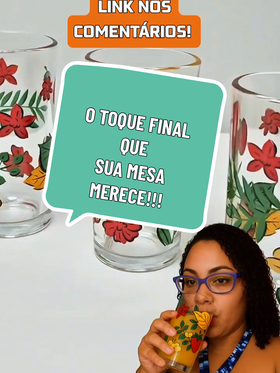 Jogo de Copos Multiuso de Vidro 220ml – 6 Peças | Ruvolo Transforme cada gole em uma experiência única! Com o Jogo de Copos Multiuso da Ruvolo, você alia elegância, praticidade e versatilidade em cada detalhe. --- Principais Características: 🔹 Vidro Cristalino de Alta Qualidade Material resistente, com transparência impecável e acabamento refinado que valoriza a apresentação das bebidas. 🔹 Capacidade Ideal – 220ml Perfeita para o dia a dia e também para ocasiões especiais como festas, almoços e encontros com amigos. 🔹 Design Ergonômico e Versátil Formato confortável para segurar, que se adapta a diversos tipos de bebidas e receitas. 🔹 Uso Multiuso Sirva água, sucos, refrigerantes, drinks, coquetéis e até sobremesas como mousses e sorvetes. 🔹 Durável e Prático Vidro resistente a riscos e choques térmicos. Fácil de limpar, mantém o brilho por muito mais tempo. --- Benefícios: ✨ Toque de sofisticação à mesa – Valoriza qualquer ocasião com charme e estilo. 🧊 Versatilidade inteligente – Ideal para otimizar espaço na cristaleira ou armário. 🧼 Manutenção simples – Brilho e transparência que permanecem após cada uso. 💰 Excelente custo-benefício – Qualidade e confiança da marca Ruvolo. --- Garanta já o seu Jogo de Copos de Vidro com 6 Peças da Ruvolo e leve mais beleza e funcionalidade para o seu dia a dia! #casalimpa #viralposts #organizedhome #donadecasa #achadinhos 