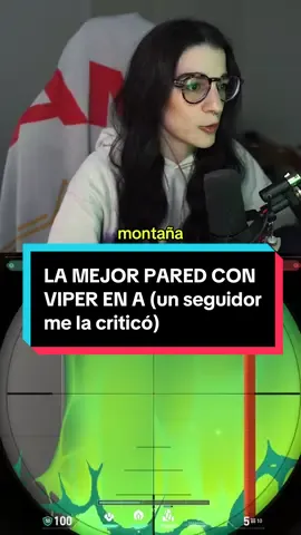 ÉSTA es la mejor pared de Viper en Icebox site de A — tener una comunidad de gente con criterio es lo que siempre quise así que gracias por marcar mis errores 🪄✨ así se sigue mejorando #valoranttips #valoranttricks #vipersetup