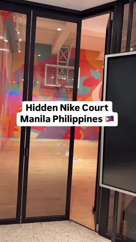 Hidden Nike Basketball Court 🏀👀 #fy #nike #hypebeast #sneakers #sneakerhead #philippines #foryou 