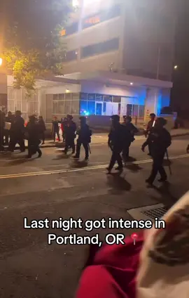 Follow me for live stream and content covering it! We won’t stand down. #portland #protest #live #ice 