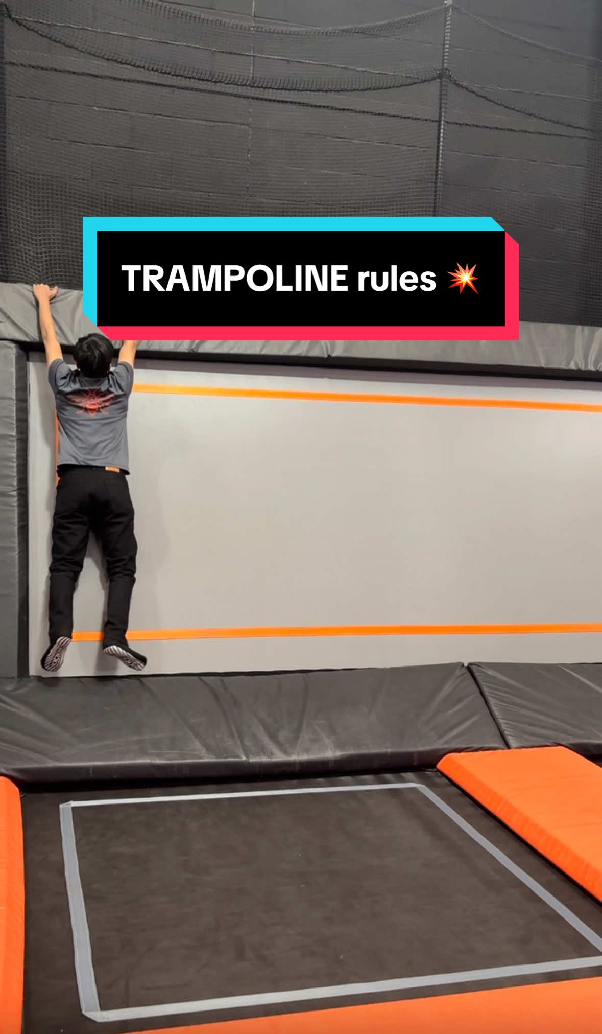 Don’t get kicked off our trampolines 🙅‍♀️ #kickair #kickairmanchester #thingstodoinmanchester #activity #trampolinepark 