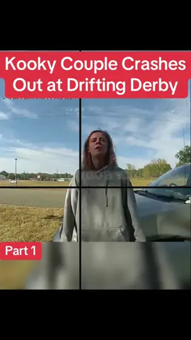 Kooky Couple Crashes Out at Drifting Derby #cops #police #copsusa🚔🇺🇸 #policeofficer #foryou 