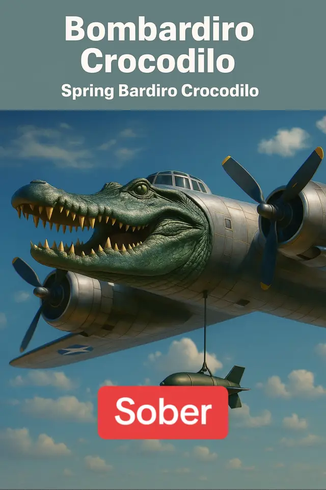 Bombardilo Crocodilo going through it #brainrot #egodeath 