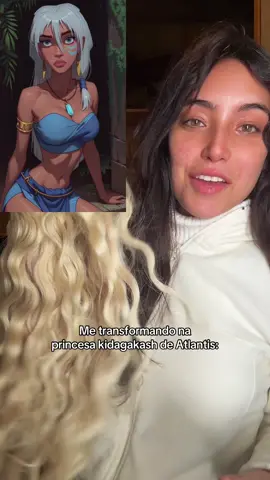 PROMETO QUE A PARTE DOIS  DA PRINCESA KIDAGAKASH SAI EM 20 minutos hahaha😂 (Ps: primeira make artística de duas que fiz pra vocês🤗)