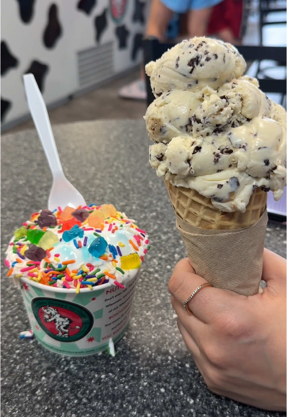 A dreamy lil ice cream stop you need to add to your gb summer list 🍦✨ BrainFreeze Ice Cream Shoppe (1773 Cardinal Ln, Unit C)  #lovegb #greenbay #wisconsin #travel #tourism #vacation #midwest #midwesttravel #midwestsummer #icecream #sweettreat #Summer #Foodie #foodietok 