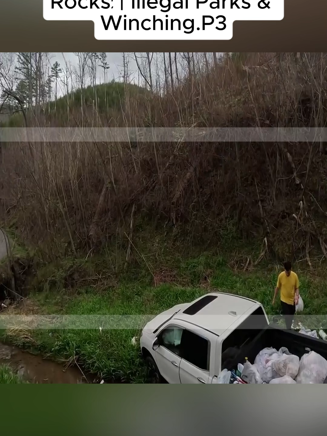 There Weren't Any Signs.. Just A Bunch Of Huge Rocks! | Illegal Parks & Winching#supercar #PORSCHEGT3RS #matarmstrong
