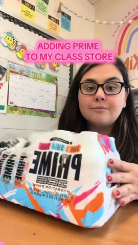 Thanks @PRIME !!! #teacherlife #teachertok #drinkprime #teacherlifestyle #teacherthings #classstore #teacherrestock #classroomrestock #restockasmr 